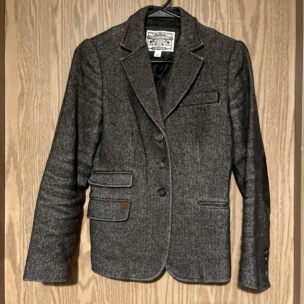 Banana Republic Brown Tweed Blazer